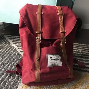 Herschel Maroon Red Backpack